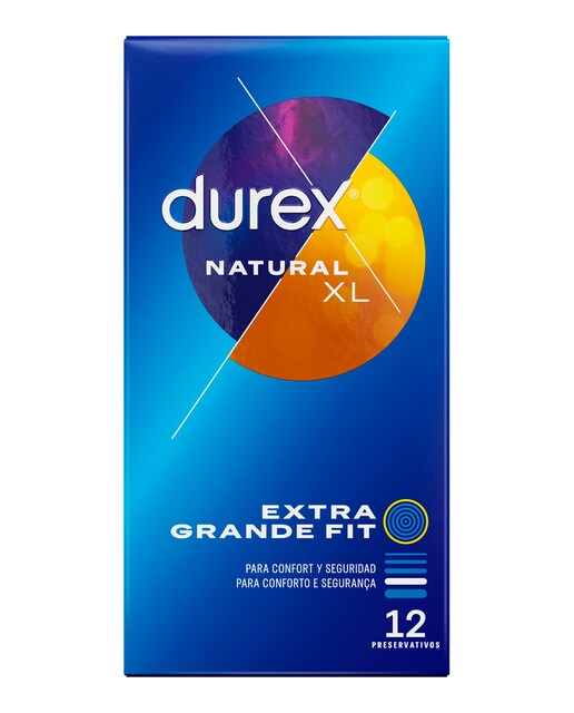 Imagen 0 de Preservativos Natural Xl Durex