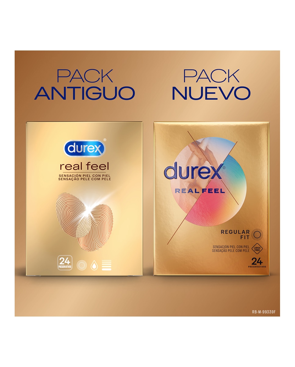Preservativos Real Feel Durex 5