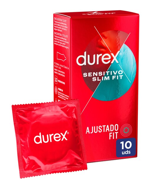 Imagen 0 de Preservativos Sensitivo Slim Fit Durex