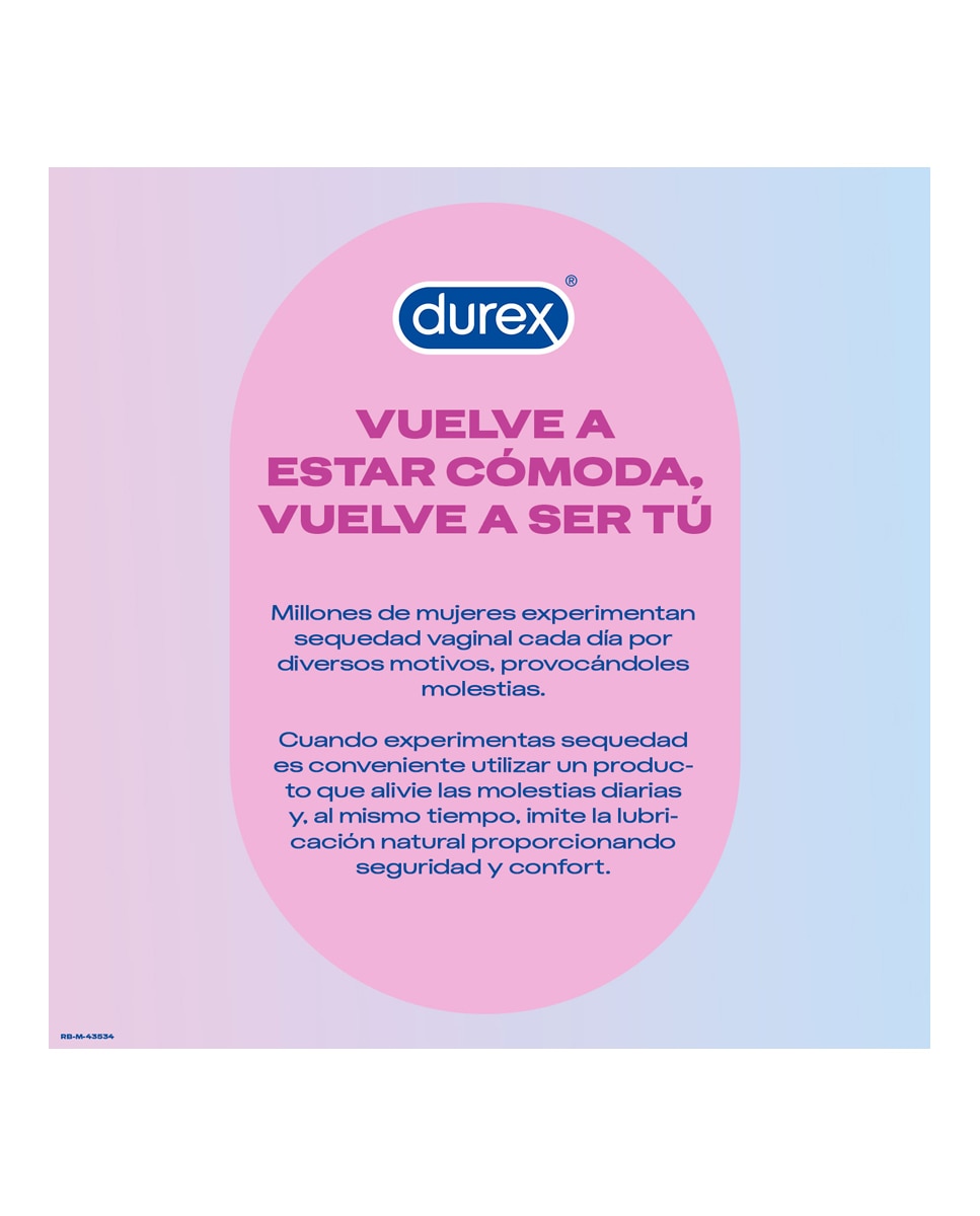 Gel Vaginal Hidratante Y Lubricante Sensilube Durex 3