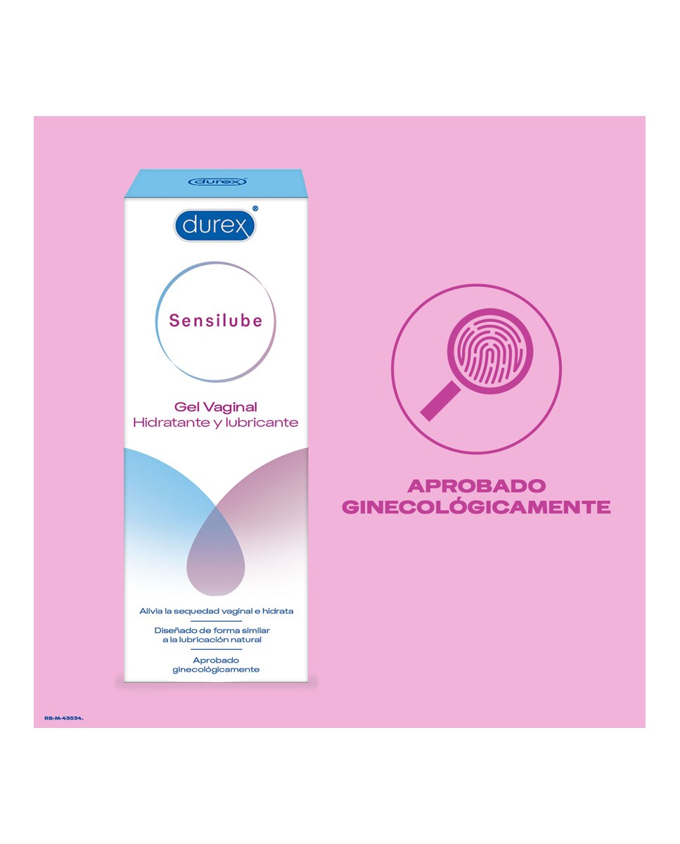 Gel Vaginal Hidratante Y Lubricante Sensilube Durex 6