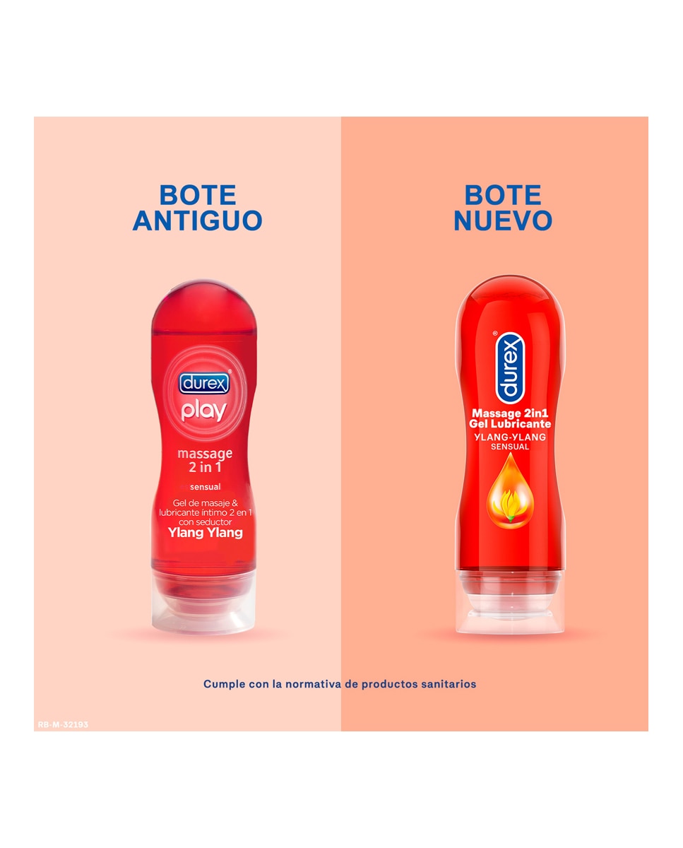 Gel de Masaje & Lubricante 2 en 1 Durex · Durex · El Corte Inglés