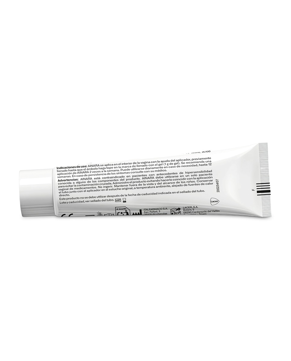 Imagen 2 de Gel Vaginal Hidratante 30 g Ainara - 30 g