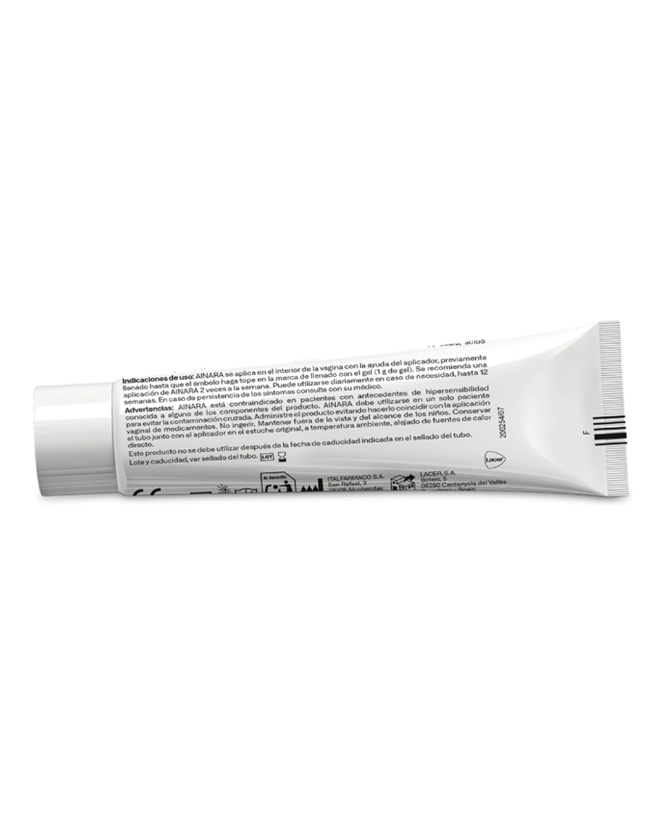 Imagen 4 de Gel Vaginal Hidratante 30 g Ainara - 30 g