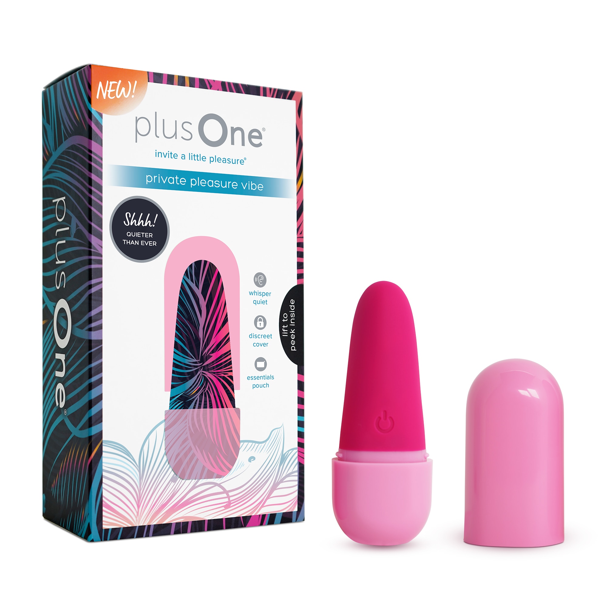 Imagen 0 de Vibrador Private pleasure Vibe pink Plusone