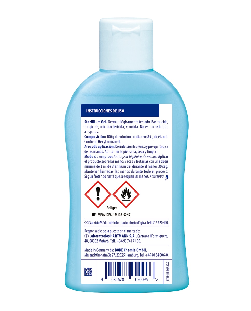 Imagen 2 de Gel Hidroalcohólico 100 ml Sterillium - 100 ml