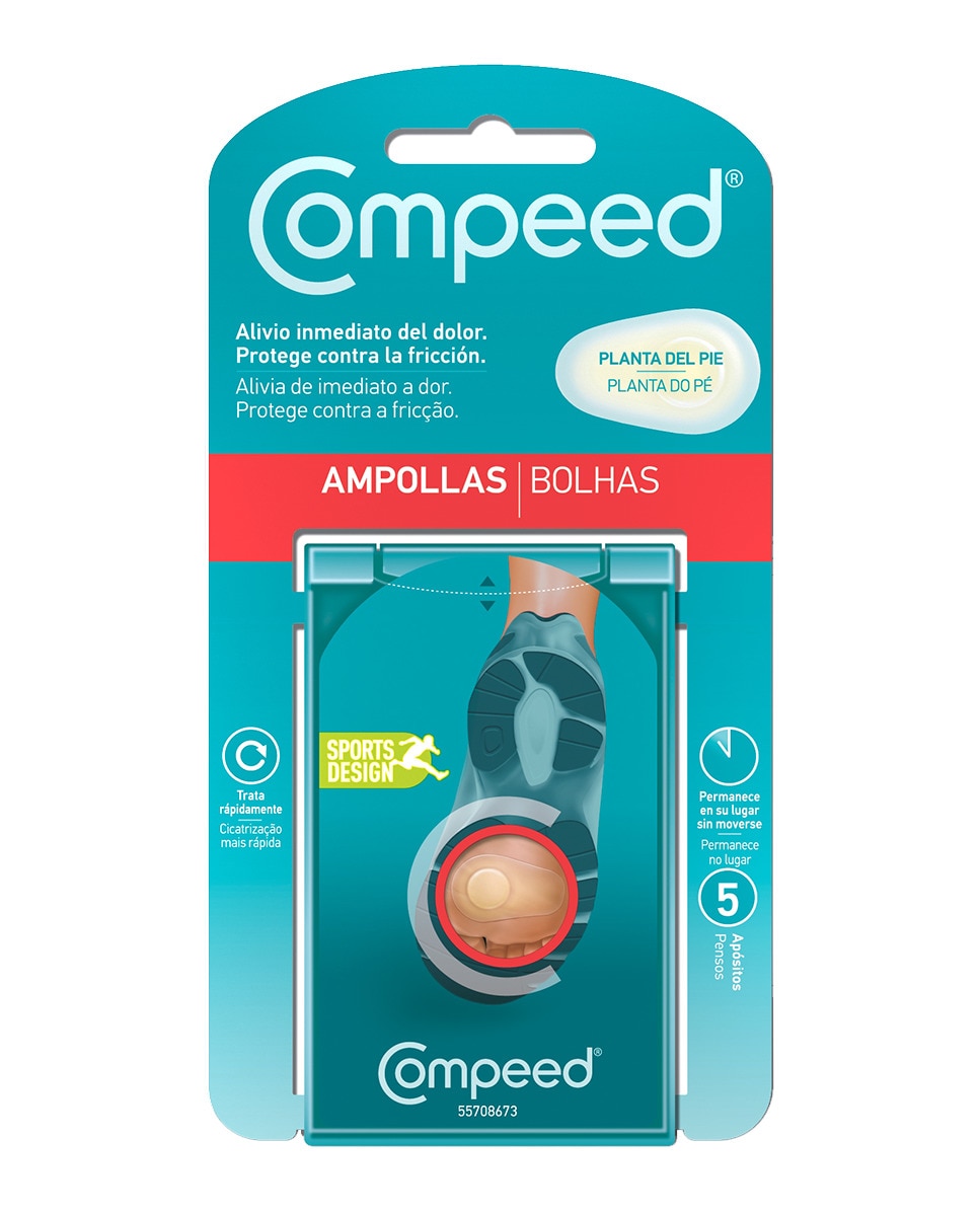 Imagen 0 de Ampollas en la planta del Pie Compeed