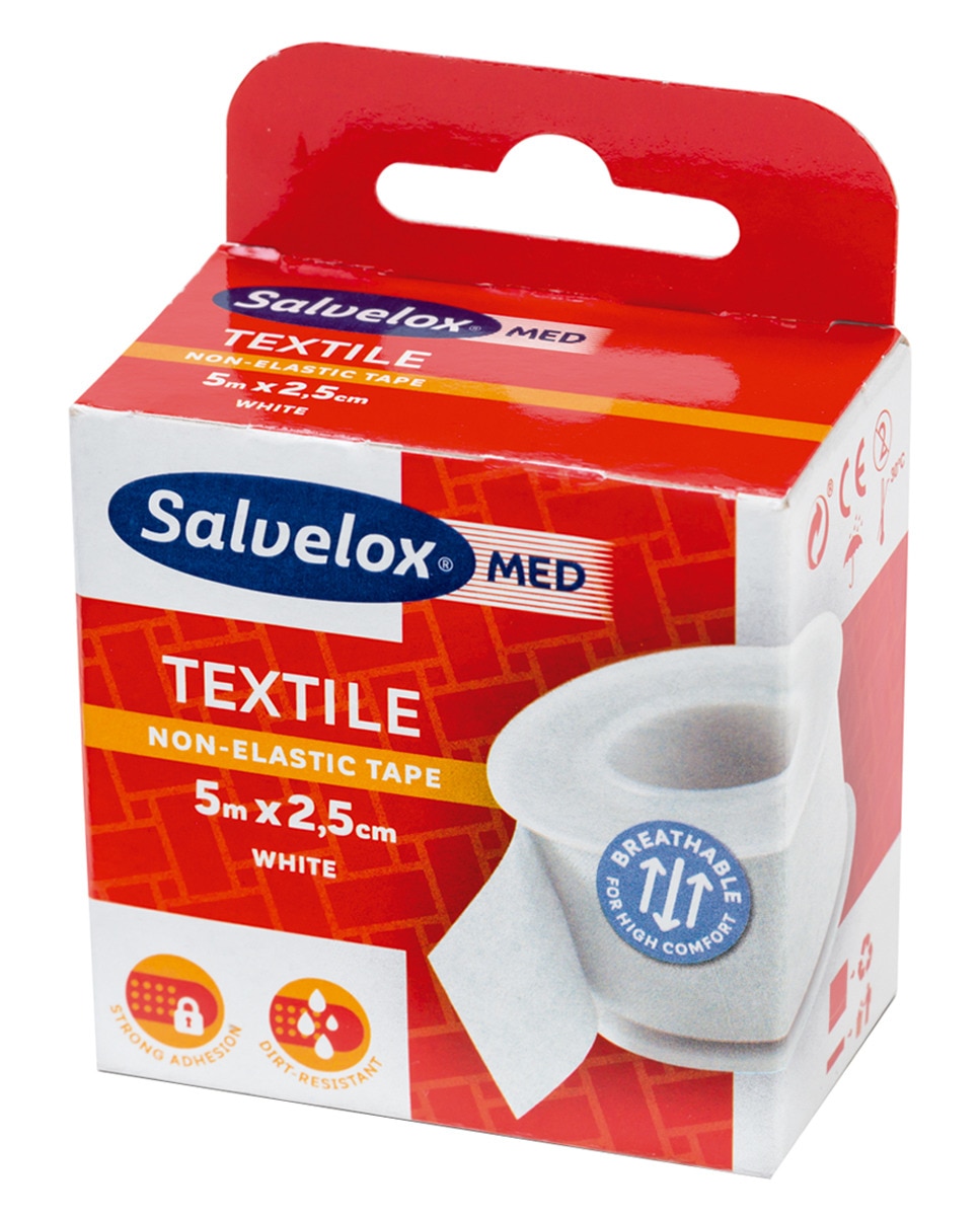 Imagen 0 de Esparadrapo Tela Blanco Salvelox