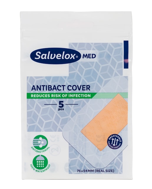 Imagen 0 de Apósito Adhesivo Antibac Cover 76X54 Salvelox