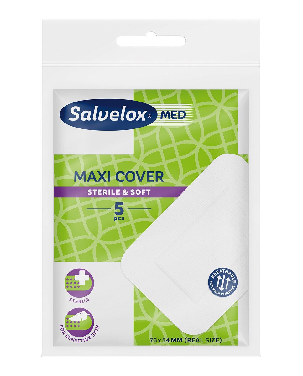 Imagen 0 de Apósitos Med Maxi Cover XXL Sterile & Soft Salvelox