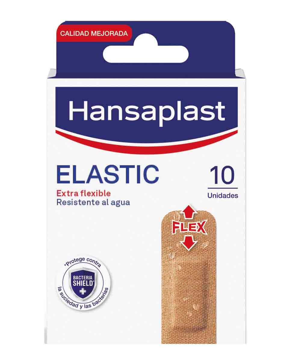 10 Apósitos Elastic Hansaplast 1