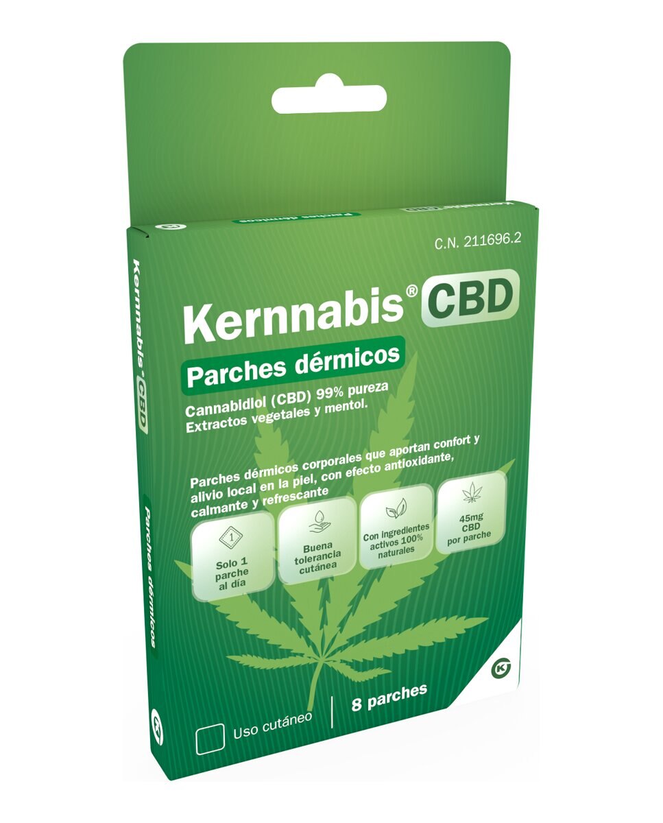 Imagen 0 de 8 Parches Dérmicos Kernnabis CBD Kern Pharma