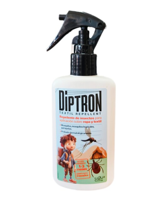 Imagen 0 de Repelente De Insectos Para Aplicación Sobre Ropa Y Textil 100 Ml Eurolab