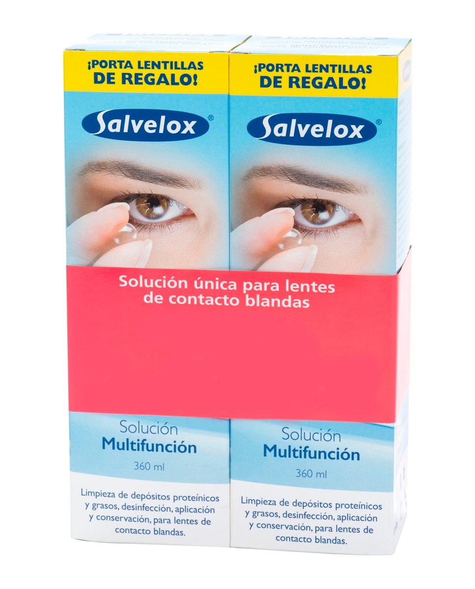 Salvelox - Duplo Solución multifunción Lentillas Salvelox.