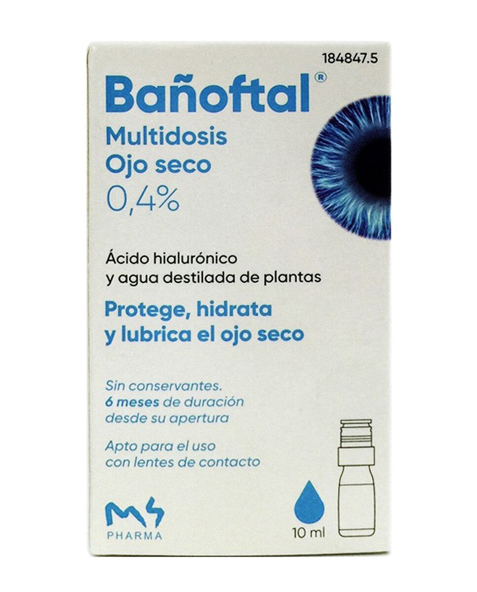 Imagen 0 de Multidosis ojo seco 0,4% AH Bañoftal