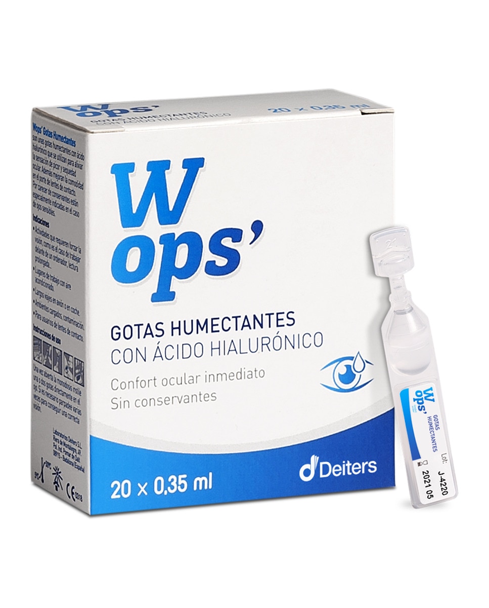 Imagen 0 de 20 Monodosis Gotas Humectantes Wops