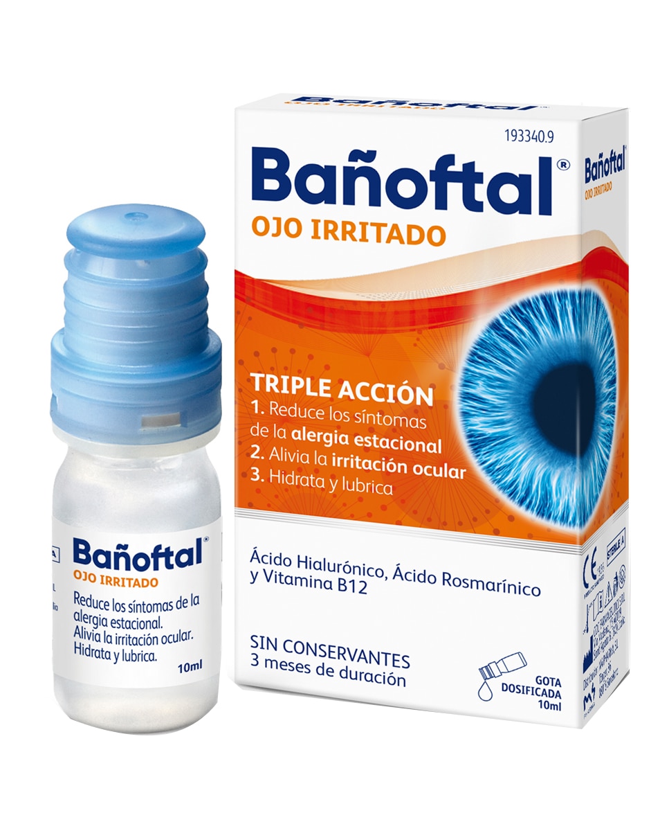 Bañoftal - Colirio Ocular Ojo Irritado 10 ml Bañoftal.