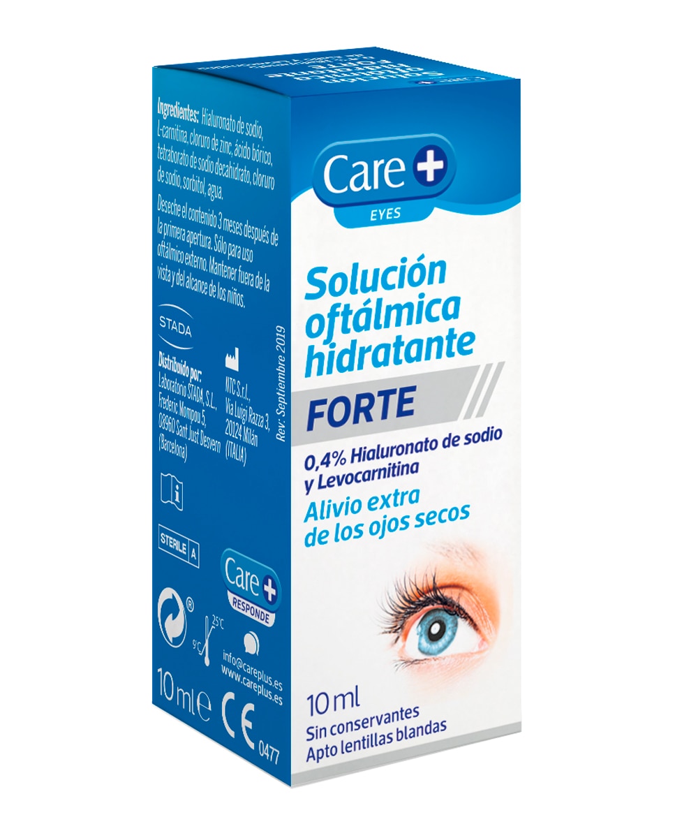 Imagen 0 de Solución Oftálmica Forte 10 ml Care+