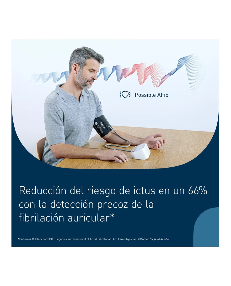 Tensiómetro Electrónico Omron M3 Comfort AfiB HEM-7196 Omron 3