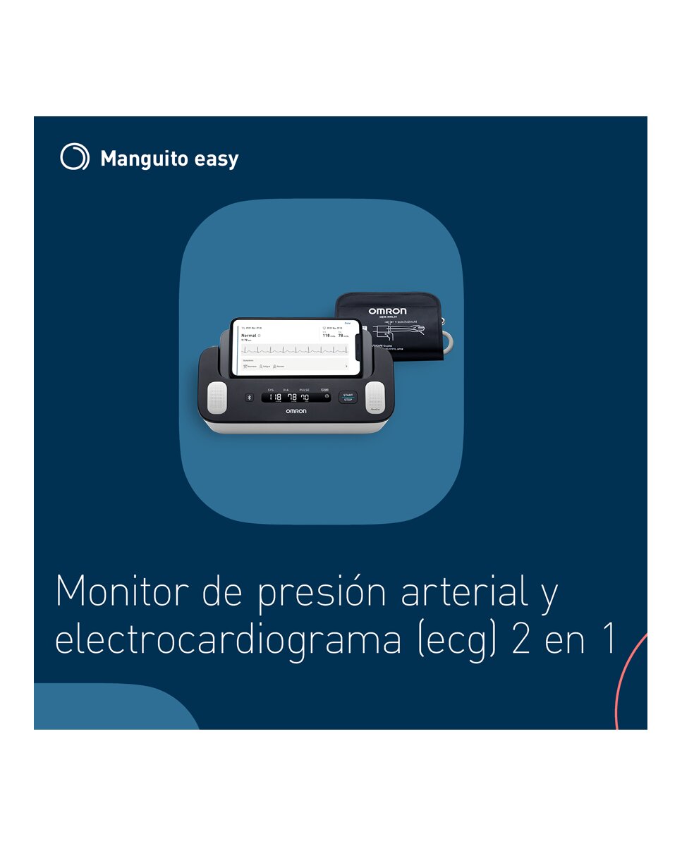 Tensiómetro Ecg Complete Omron 6