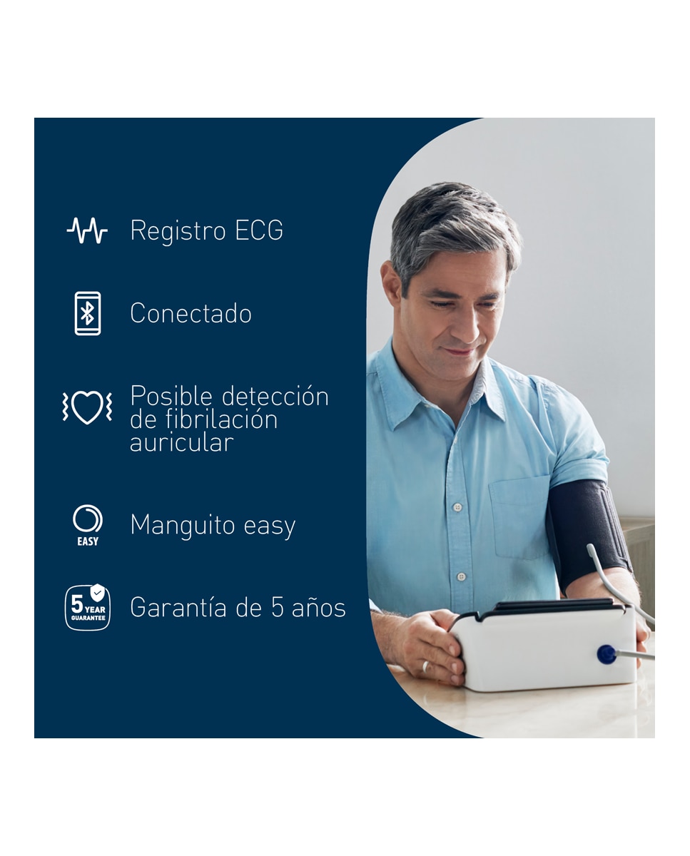 Tensiómetro Ecg Complete Omron 9