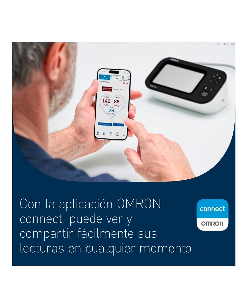 Tensiómetro M7 Intelli It Afib Omron 4