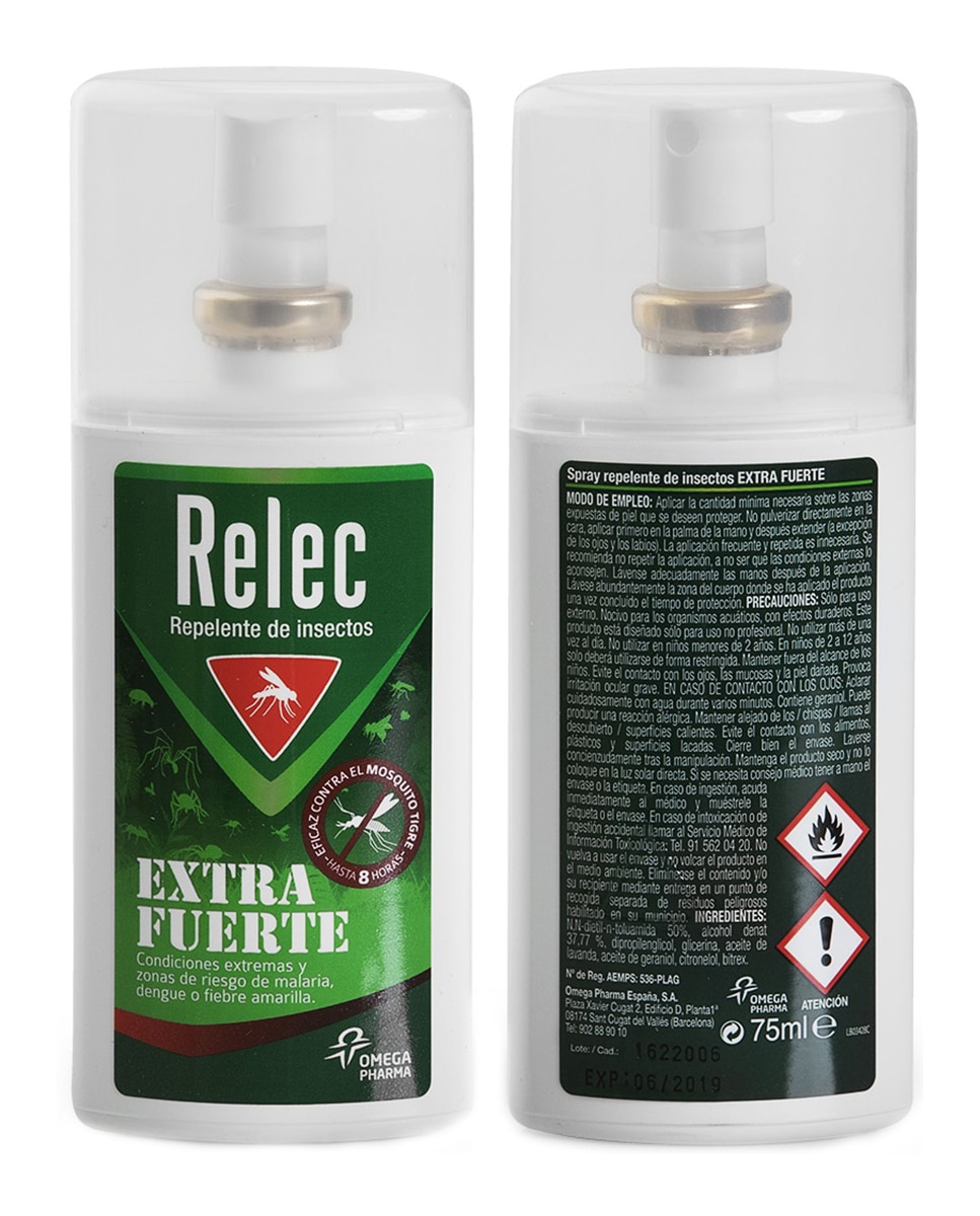 Repelente Insectos Extra Fuerte Relec - 75 ml 4