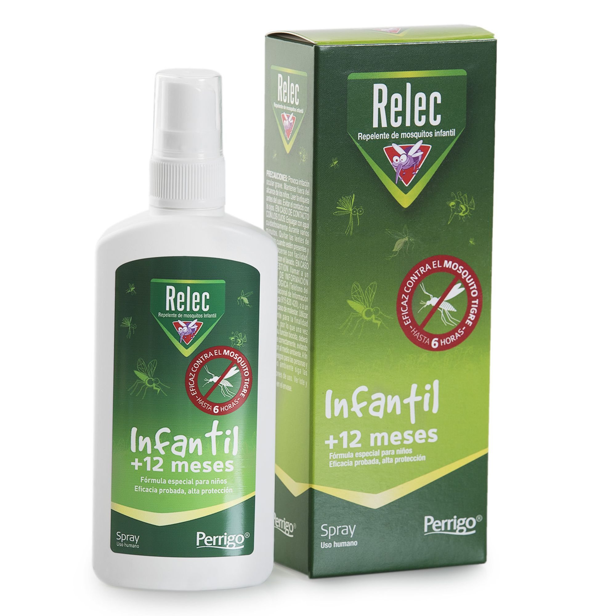 Repelente Antimosquitos Infantil +12 meses Relec - 100 ml 2