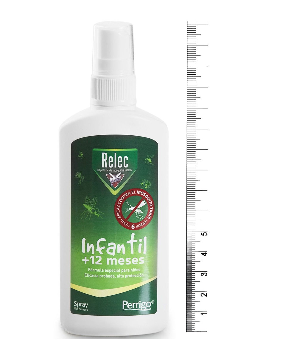 Repelente Antimosquitos Infantil +12 meses Relec - 100 ml 5