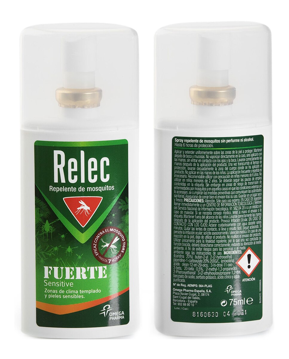 Aerosol Antimosquitos Fuerte Familiar Relec 3