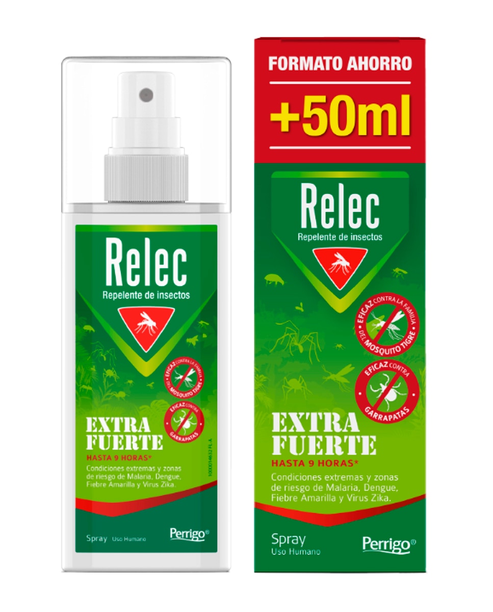 Repelente Mosquitos Extra Fuerte XL Relec - 125 ml 2