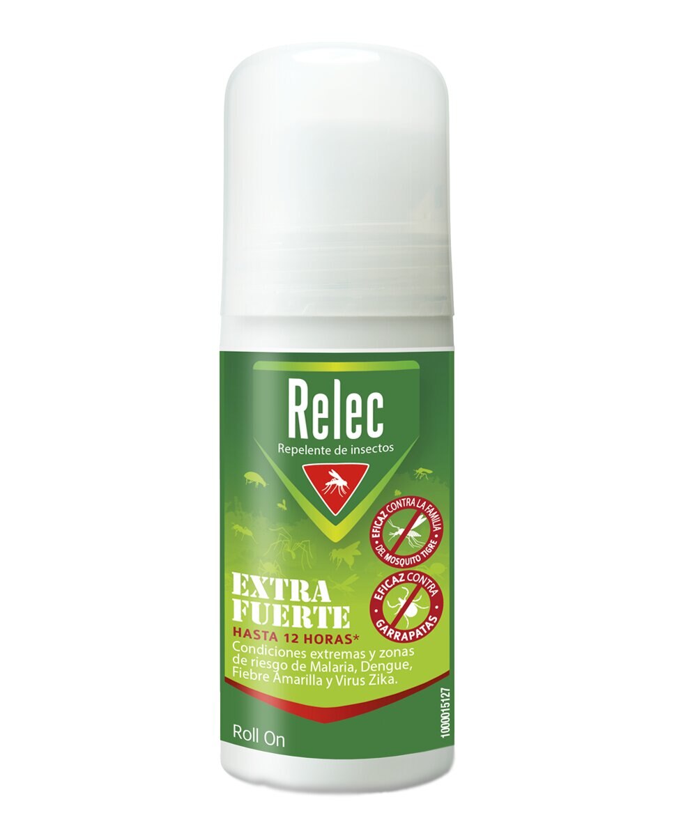 Imagen 0 de Repelente de Insectos Extrafuerte Roll On 50 Ml Relec