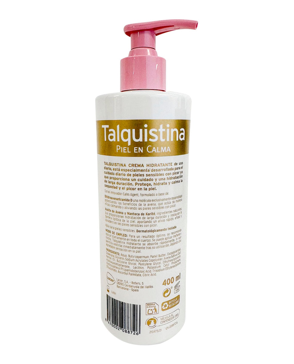 Talquistina Hidratante 400 ml Lacer - 400 ml 2