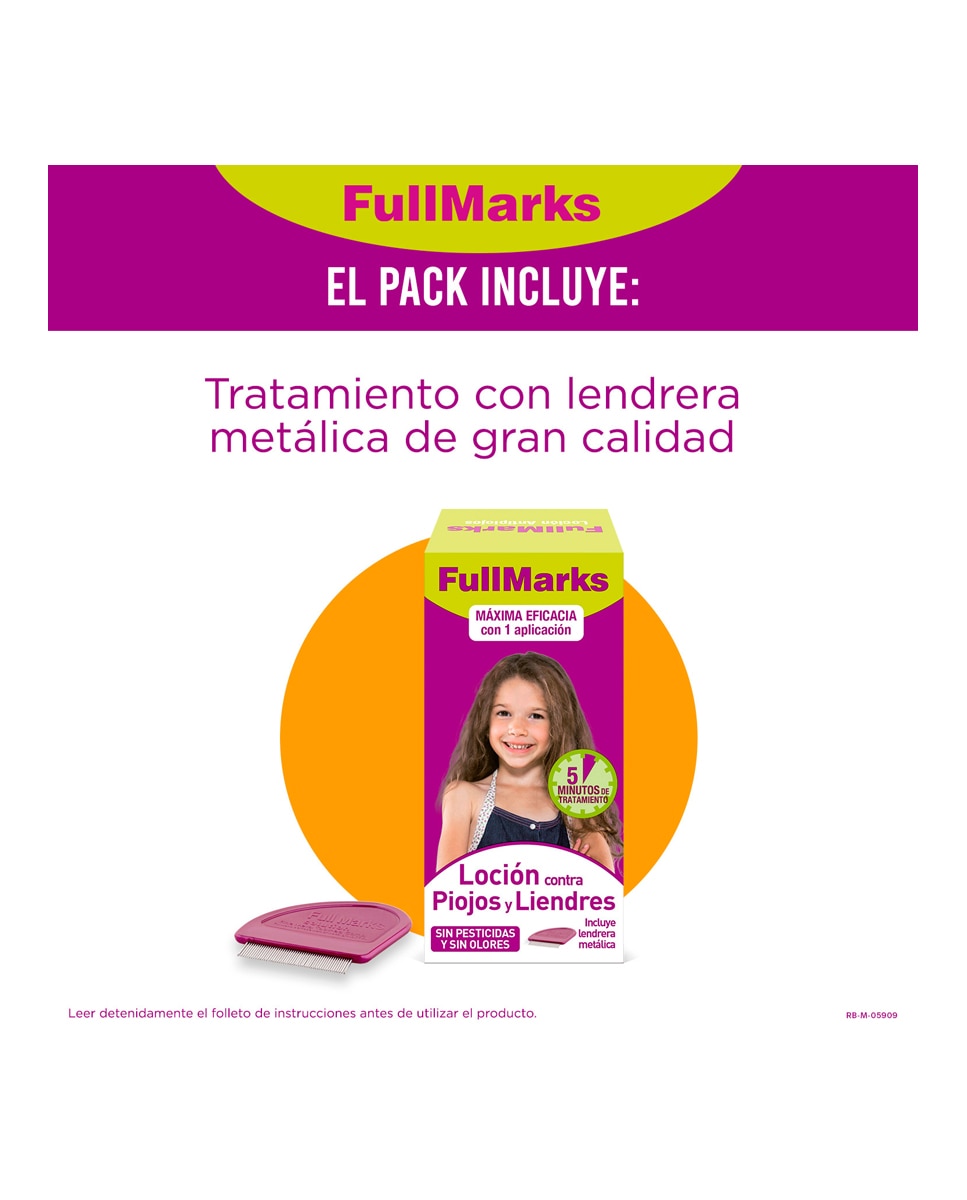 Loción Antipiojos FullMarks - 100 ml 4