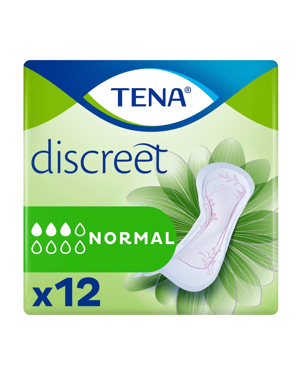 Imagen 0 de Compresas de incontinencia para perdidas de orina normal discreet Tena