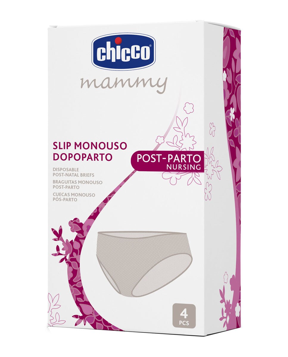 4 Bragas Monouso post parto Mammy mediana Chicco 2