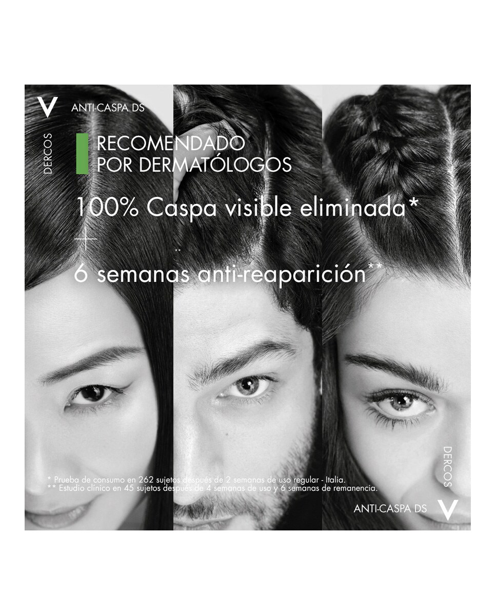 Champú Anticaspa Grasa Dercos Technique 400 ml Vichy 5