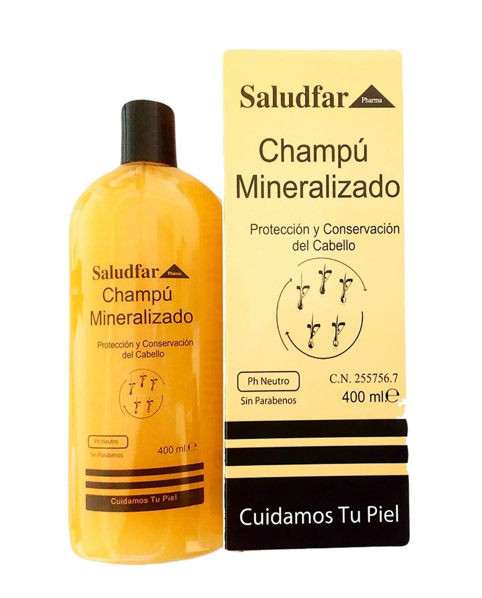 Imagen 0 de Champú Mineralizado 400 ml Saludfar