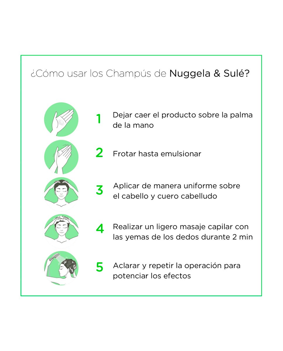 Champú Green Apto Veganos Nuggela & Sulé 2