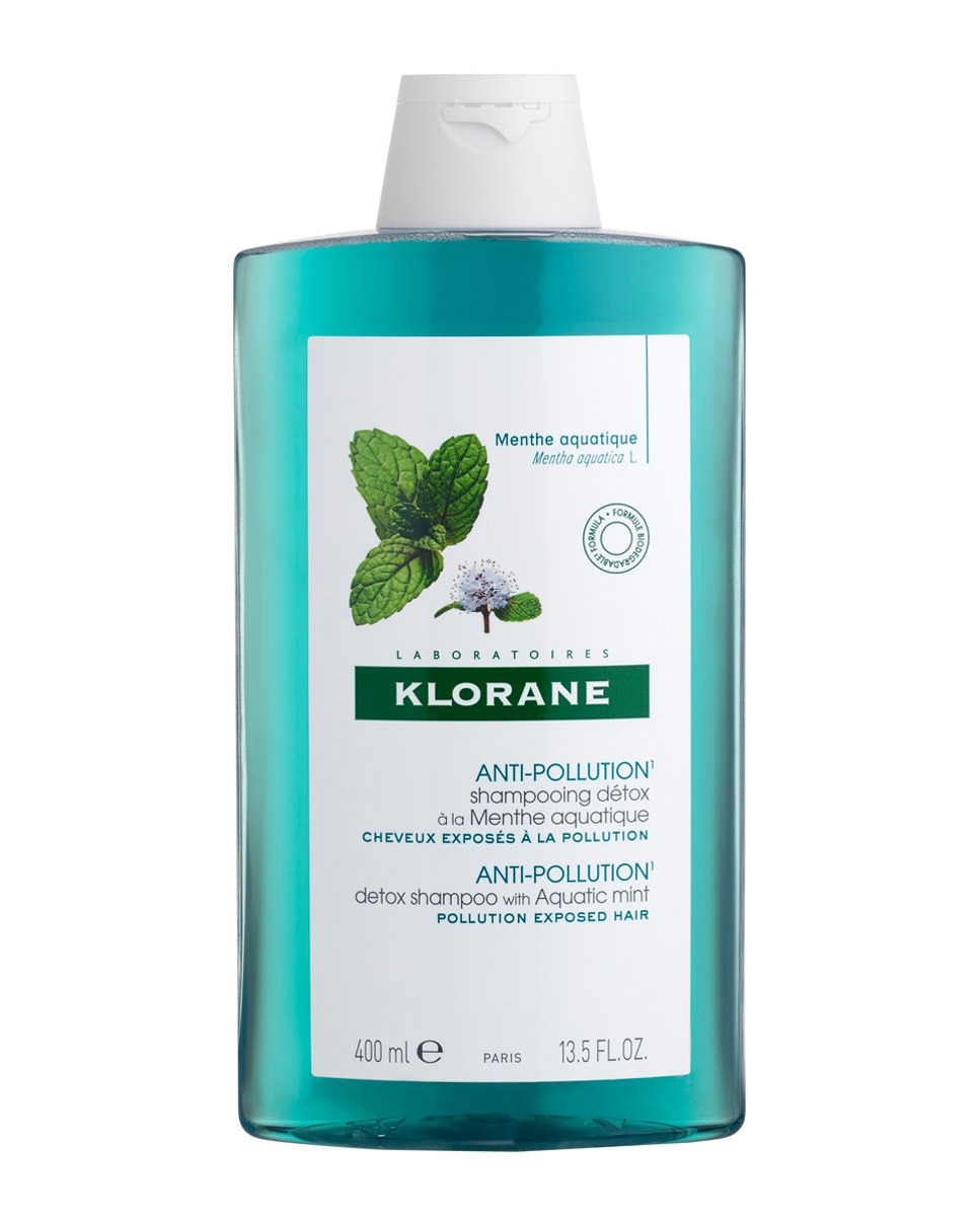 Champú detox anticontaminación con menta acuática 400 ml Klorane - 400 ml 1