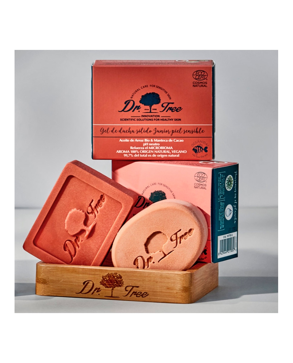 Champú Sólido Natural Fortaleza Cuero Cabelludo Sensible Dr. Tree 2