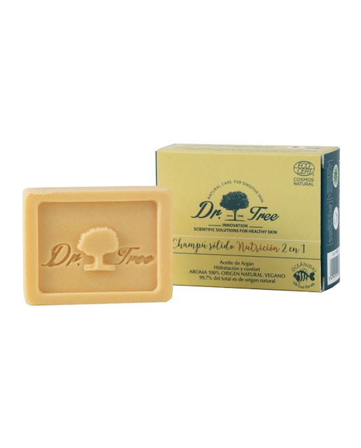 Imagen 0 de Champú Sólido Natural Nutrición Cuero Cabelludo Sensible Dr. Tree