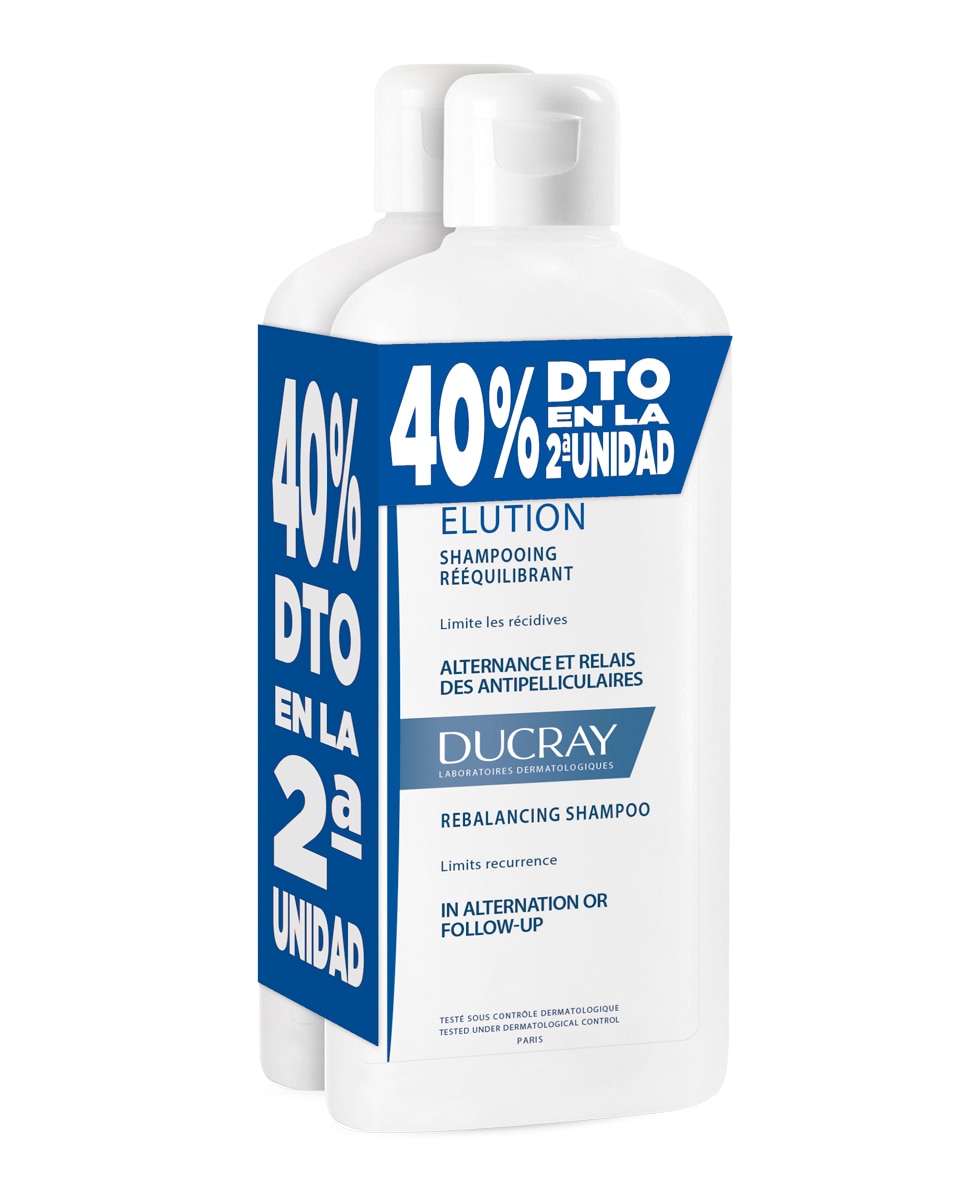 Ducray - Duplo Champú Anticaspa Dermoprotector Elución Ducray.