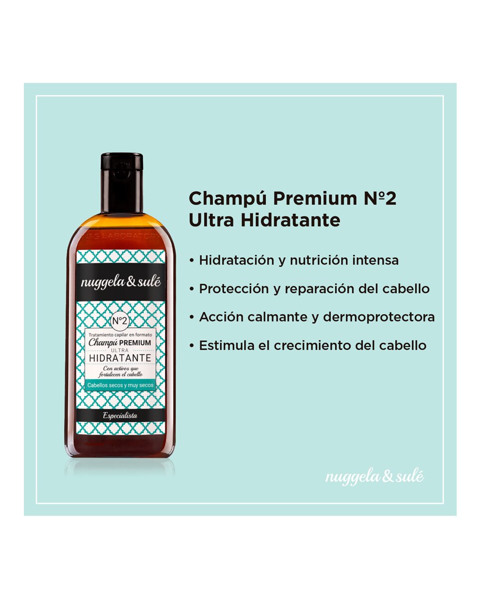 Champú Nº2 Ultra Hidratante Nuggela&Sule - 250 ml 2
