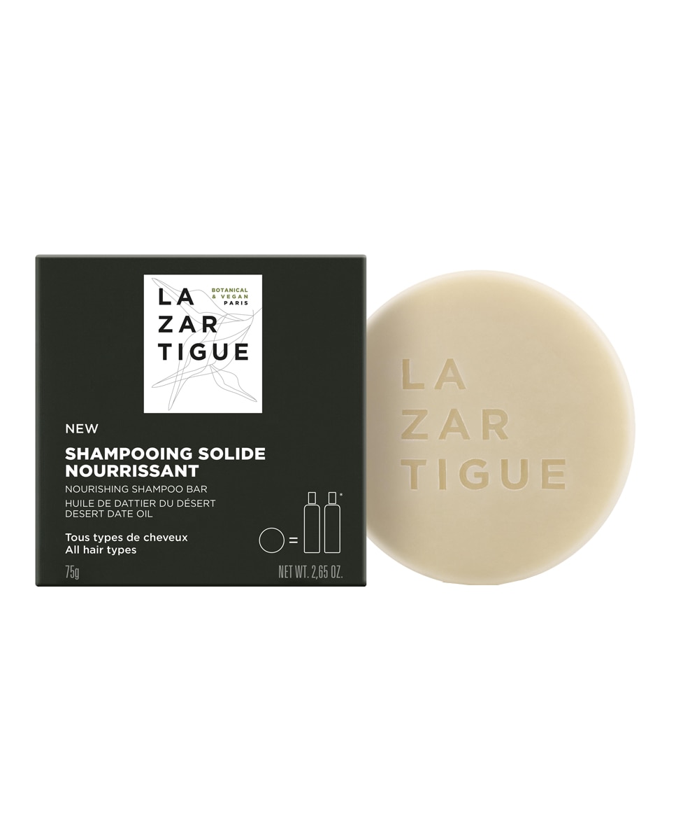 Lazartigue - Champú Sólido Nutritivo 75 g Lazartigue.