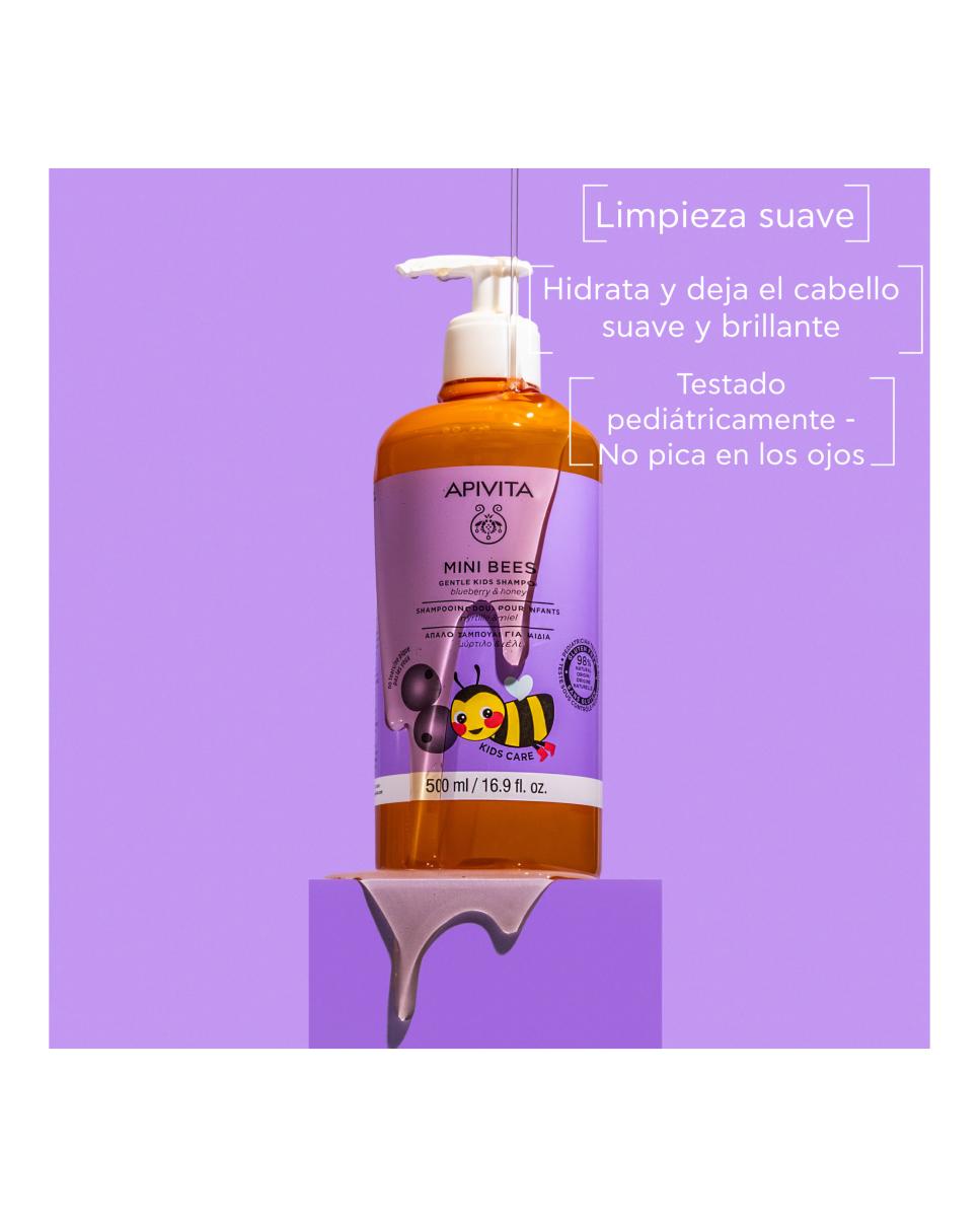 Champú Suave Para Niños 500 Ml Apivita - 500 ml 2