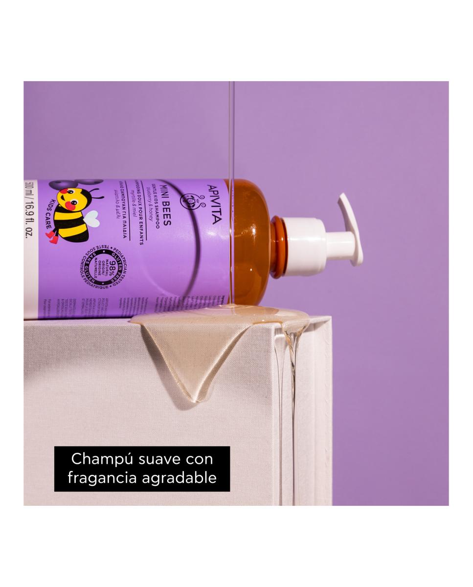 Champú Suave Para Niños 500 Ml Apivita - 500 ml 6