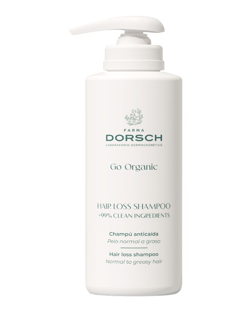 Champú Anticaída Normal/Graso Hair Loss Shampoo Go Organic 500 ml Farma Dorsch