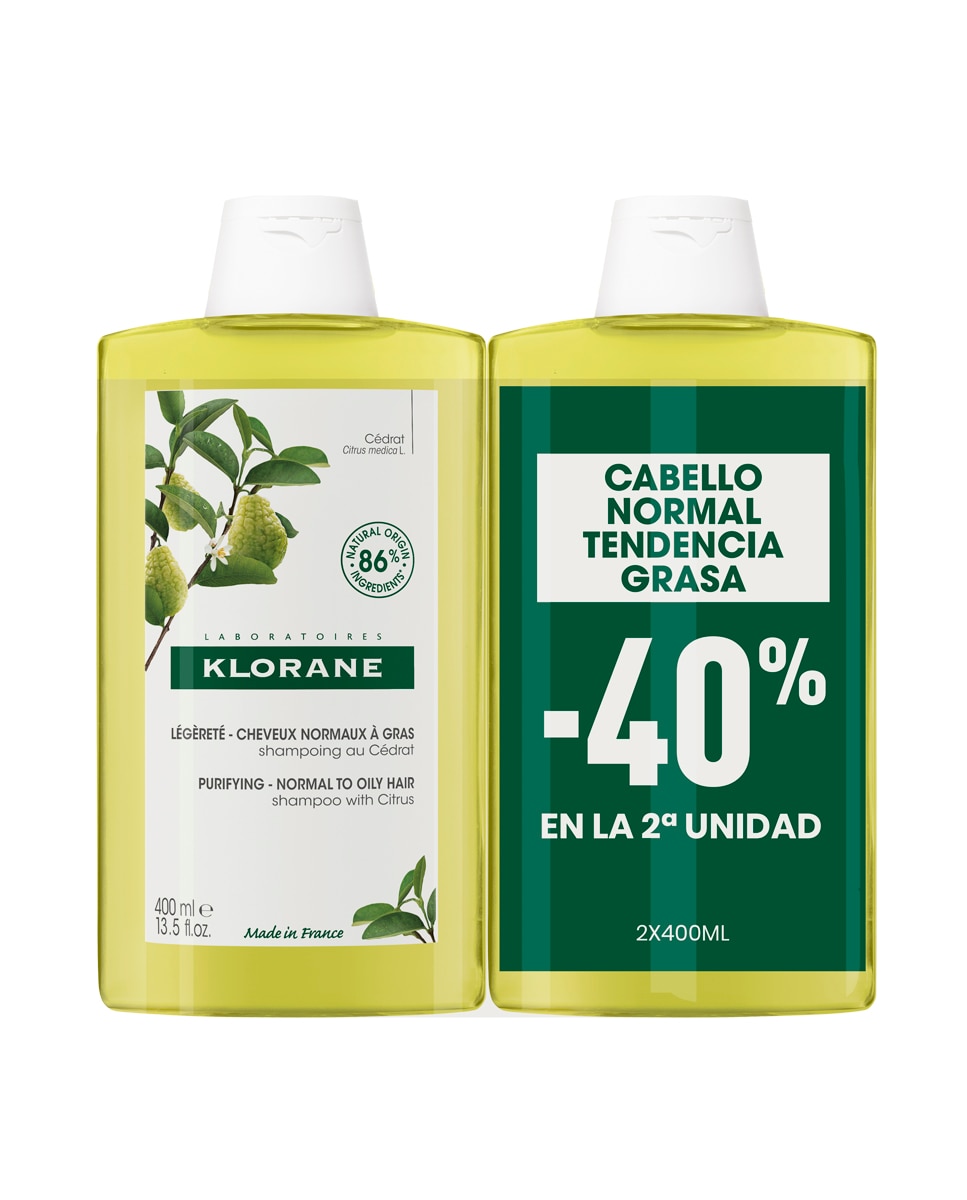 Imagen 0 de Pack Champú A La Cidra Klorane