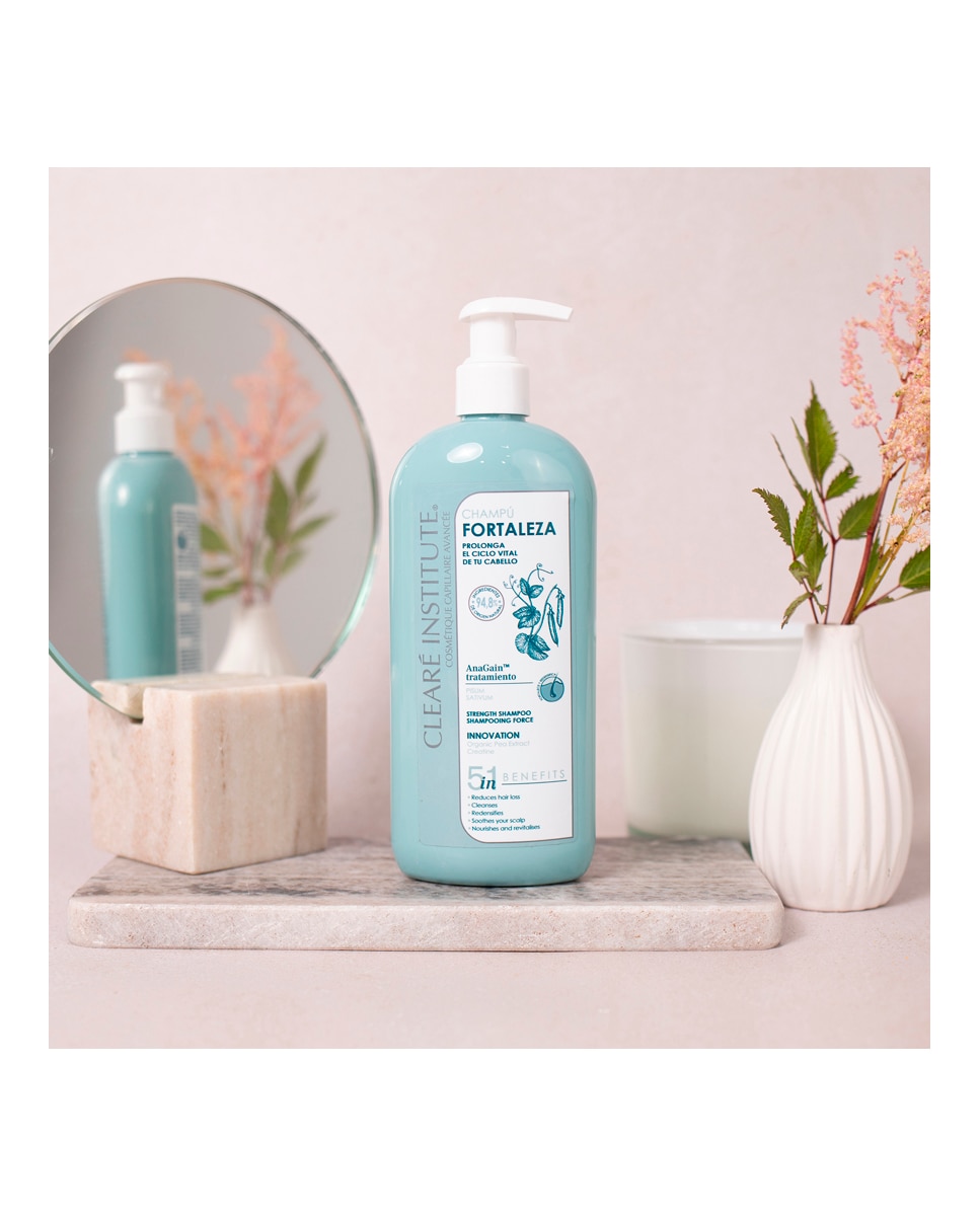 Imagen 5 de Champú Fortaleza Anticaída Clearé institute - 400 ml